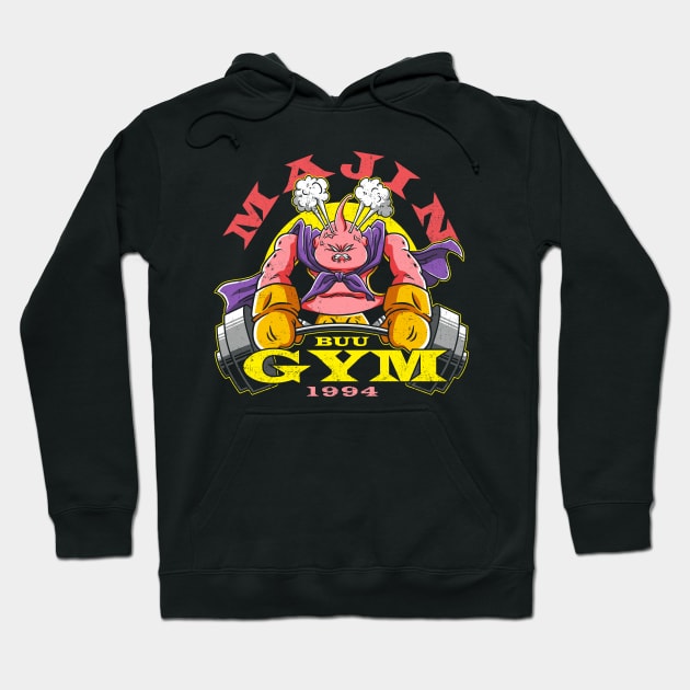 Fat Gym Hoodie by Barbadifuoco